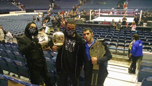 Shield members Joesph and Jonathon along with The King of Kings.