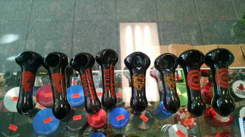 Hand pipes of your favorite teams.
