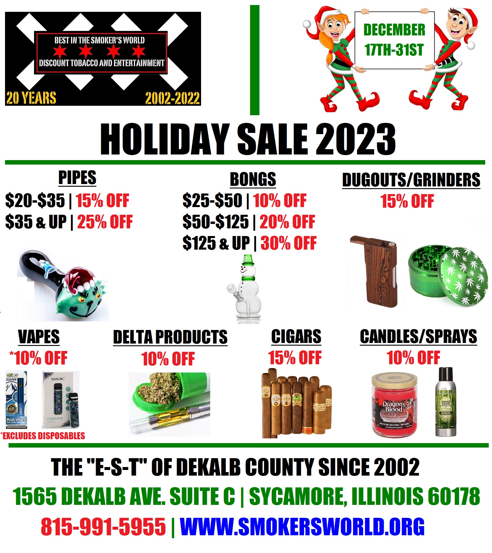 Best In The Smoker's World LLC. Illinois' best selection of Kratom